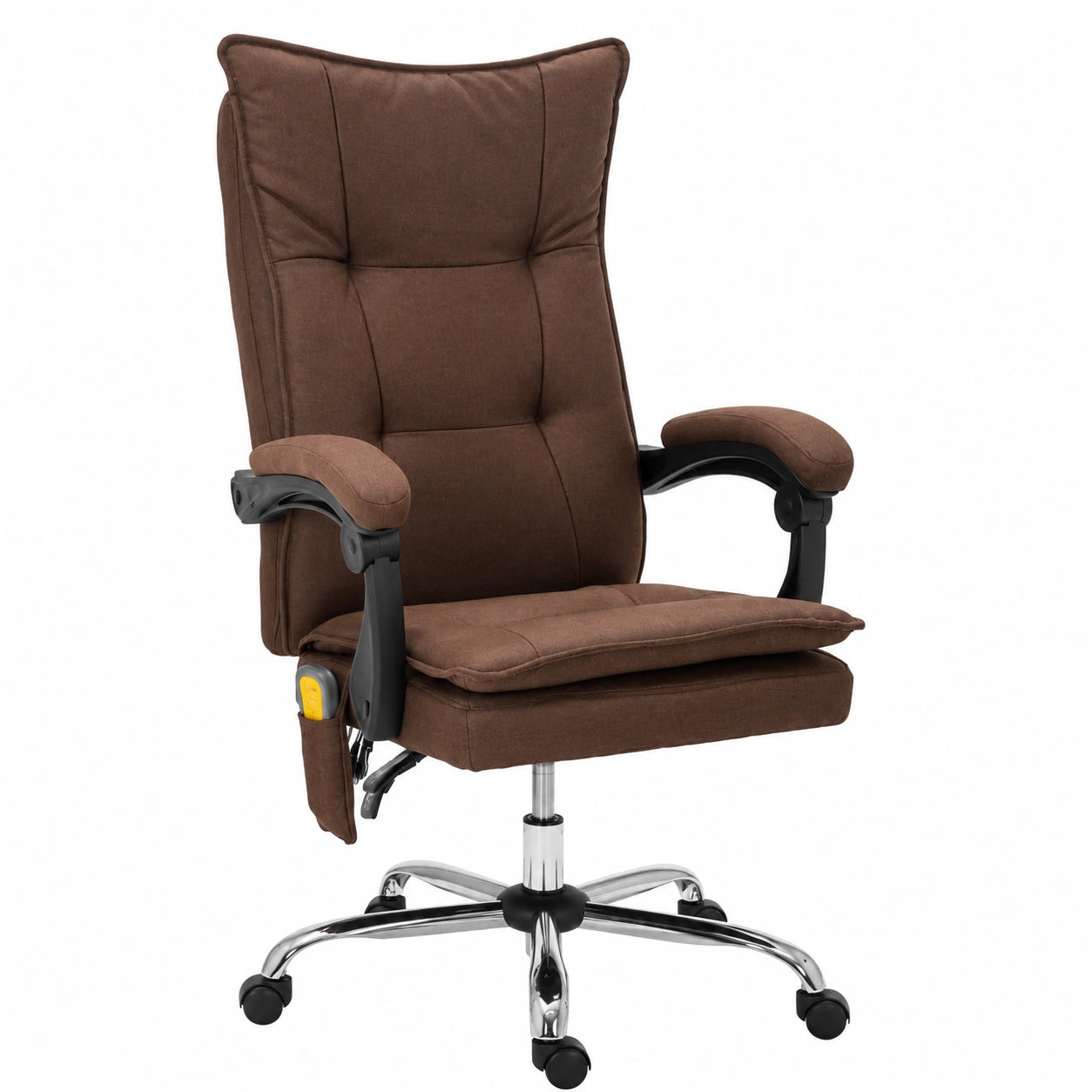 Poltrona da Ufficio Ergonomica con Massaggio e Riscaldamento, Inclinabile e Regolabile, Ideale per Casa e Lavoro, Capacità 110 kg