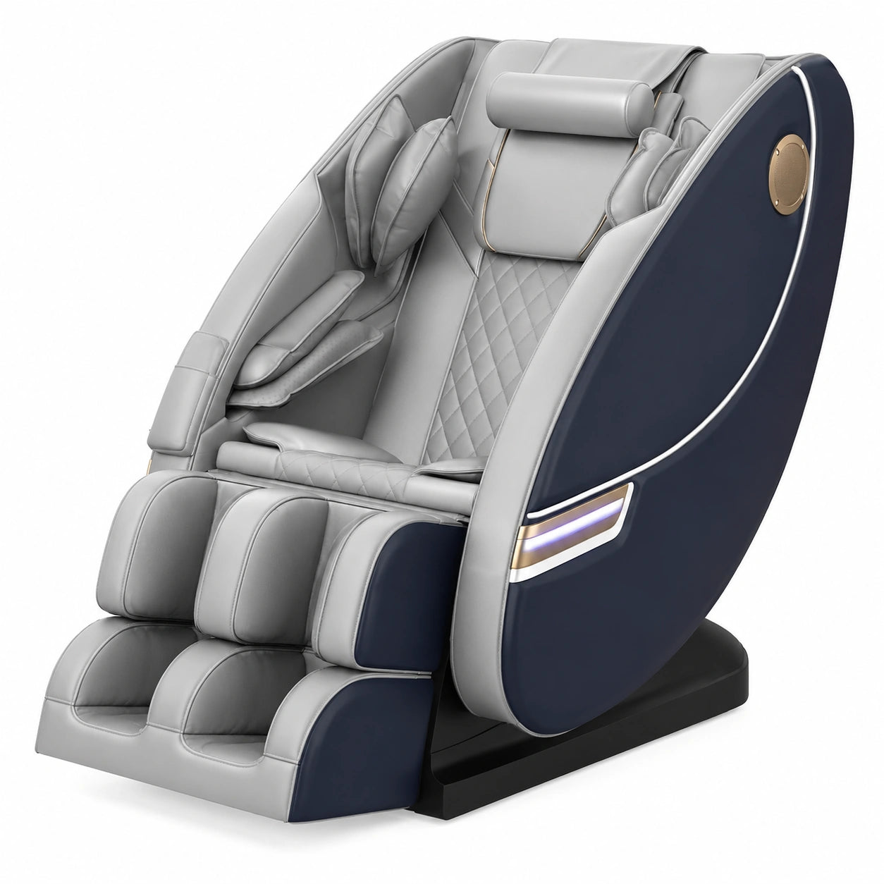 Poltrona massaggiante elettrica con riscaldamento, airbag multipli e altoparlante Bluetooth